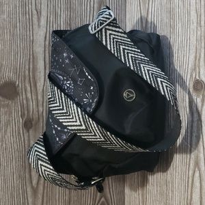 Ivivva Black And Gray Nylon Crossbody bag